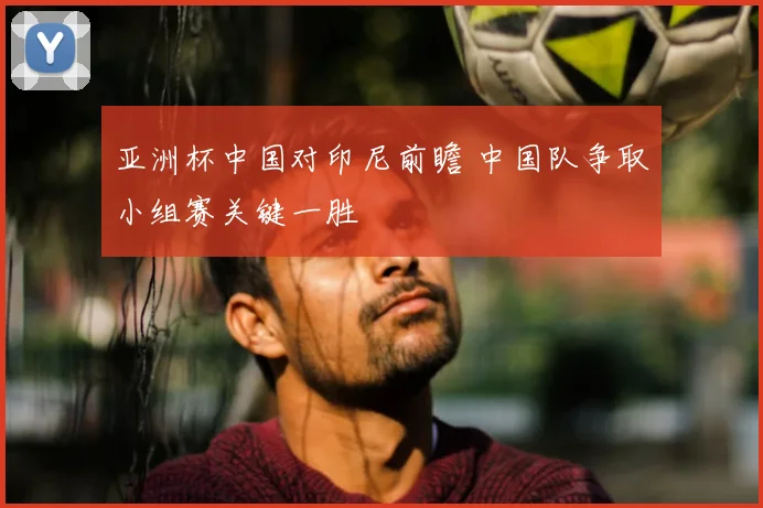 亚洲杯中国对印尼前瞻 中国队争取小组赛关键一胜